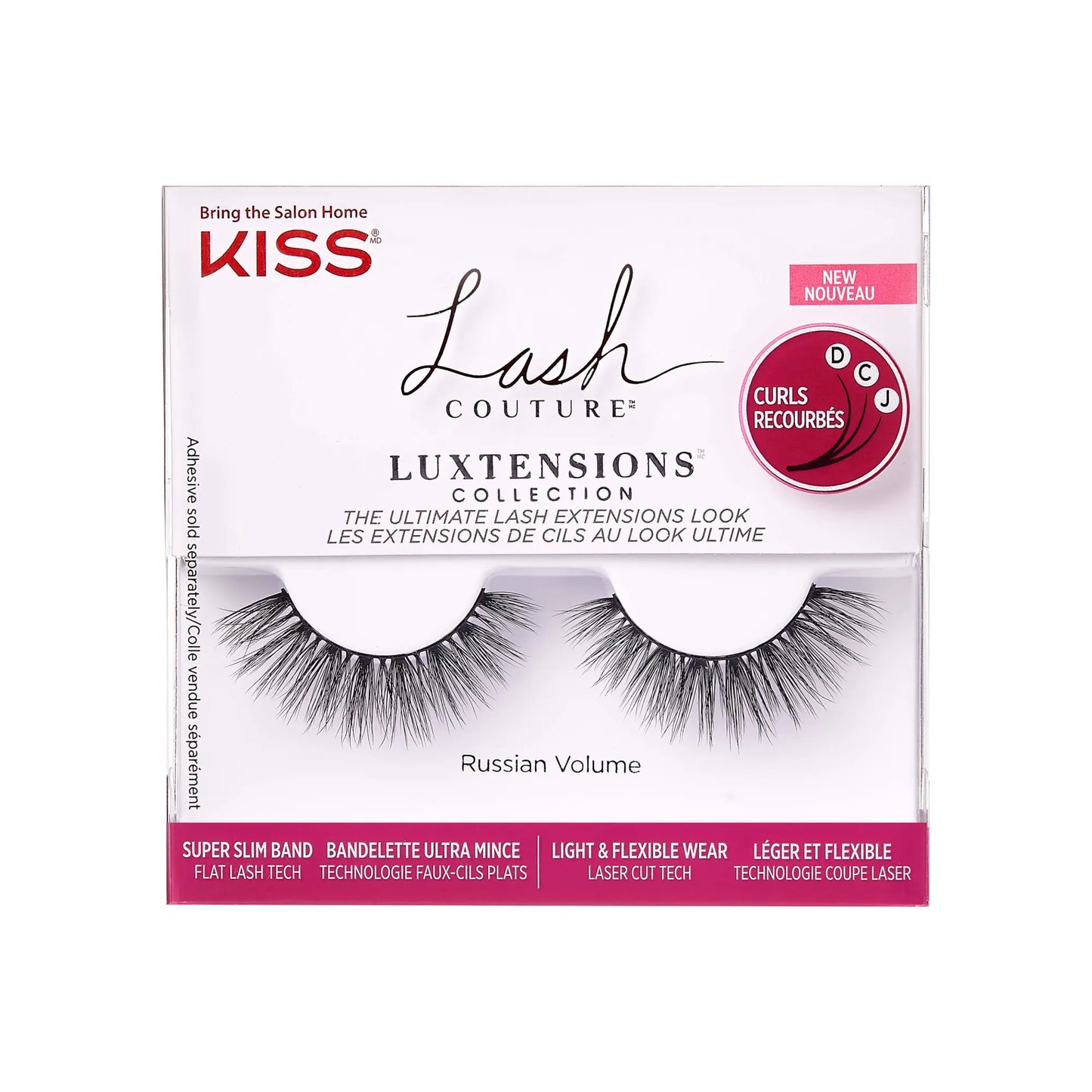 Kiss Lash Couture Luxtensions Black