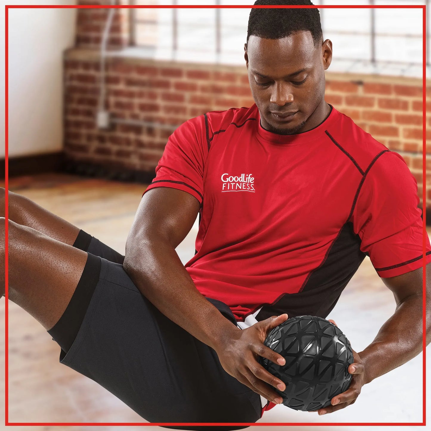 Goodlife 10Lb Medicine Ball Black