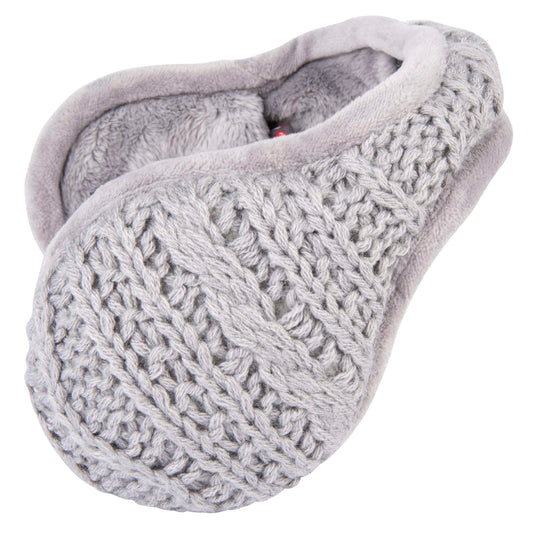 180'S Oslo Cable Knit Earwarmer Grey