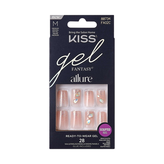 Kiss Gel Fantasy Allure - Transformation Decorated Nails
