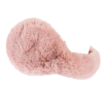 180s Felicity Faux Fur Earwarmer Silver Pink