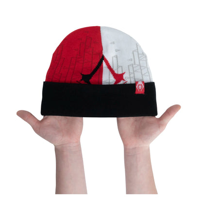 Assassins Creed Cold Weather Hat For Adults Black/Red