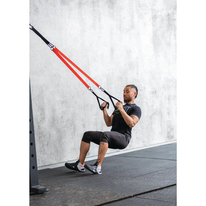 Everlast Body Weight Suspension Trainer Black/Red