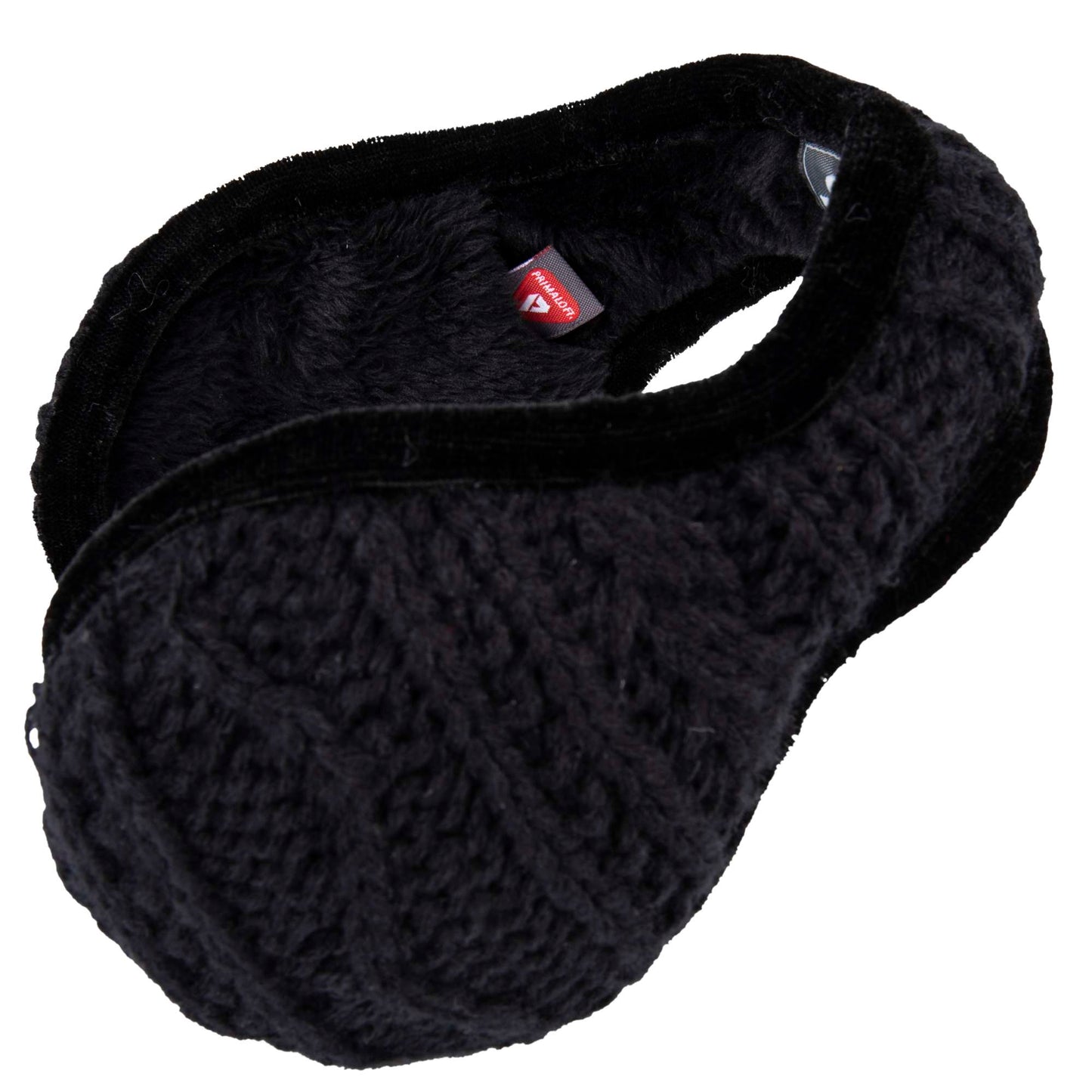 180'S Oslo Cable Knit Earwarmer Black