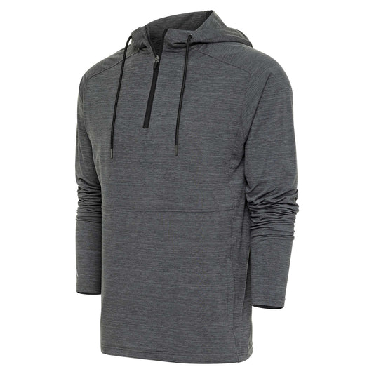 Antigua Spikes 1/4 Zip Hoodie Rock Heather