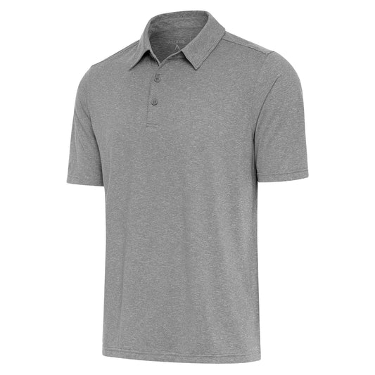 Antigua Par 3 Short Sleeve Polo Rock Heather