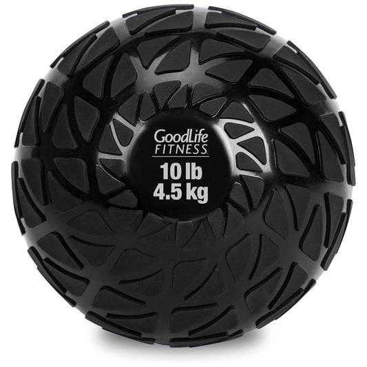 Goodlife 10Lb Medicine Ball Black