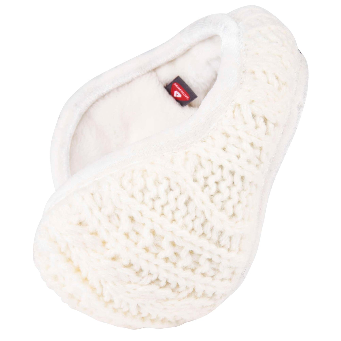 180'S Oslo Cable Knit Earwarmer Snow White