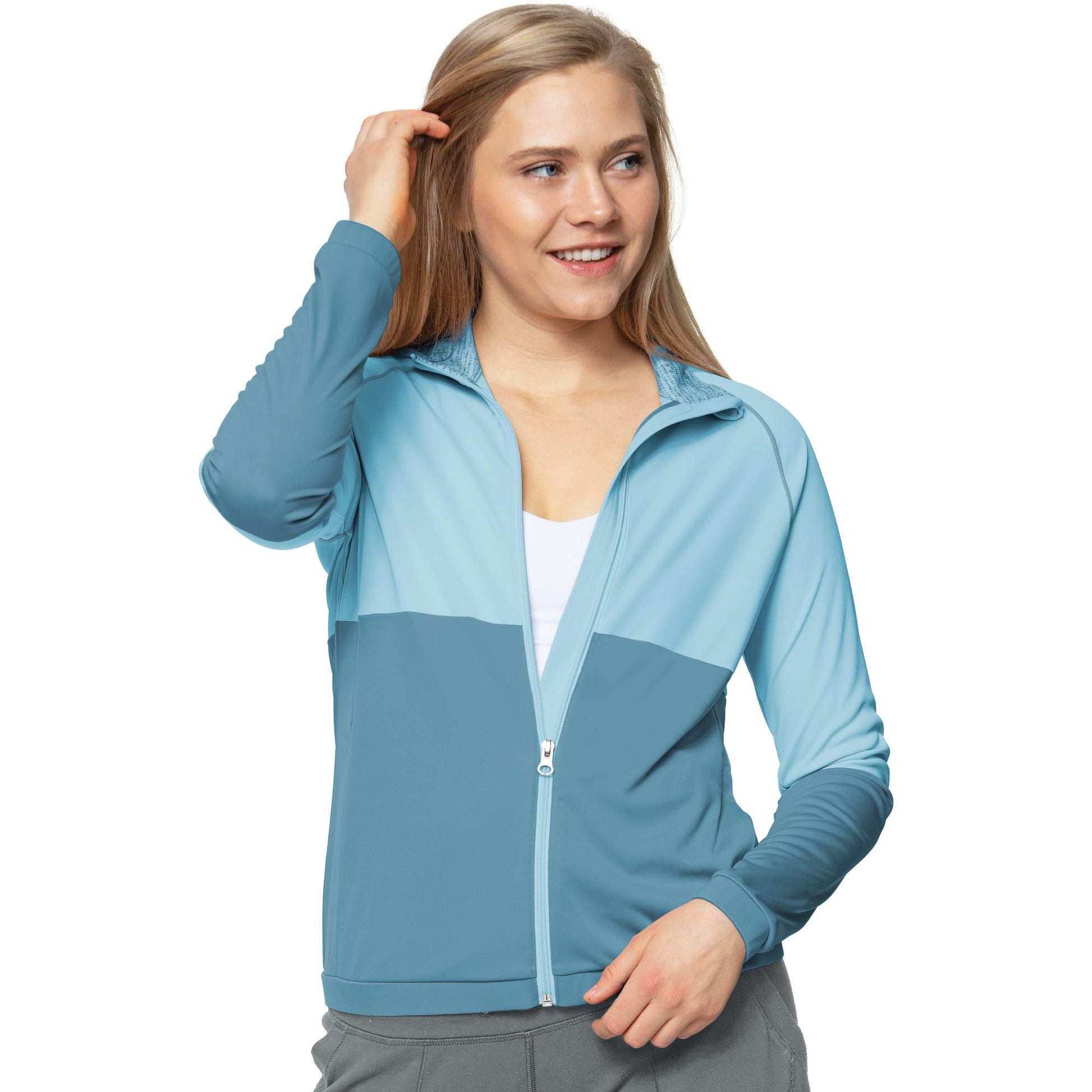 Antigua Traction Jacket Sterling Blue/Adriatic Blue