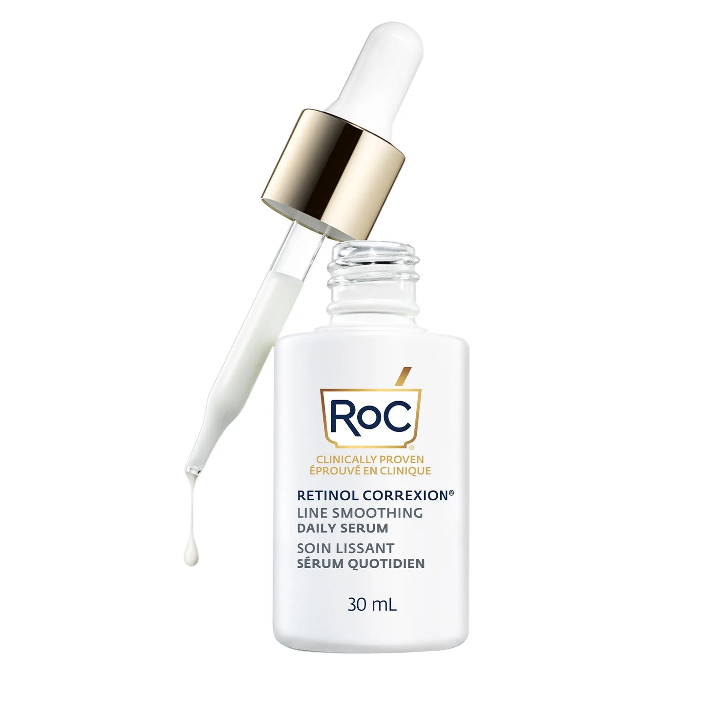 RoC Retinol Correxion Line Smoothing Daily Serum 30Ml White